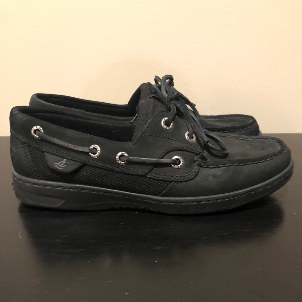 Black Women’s Sperry Topsider